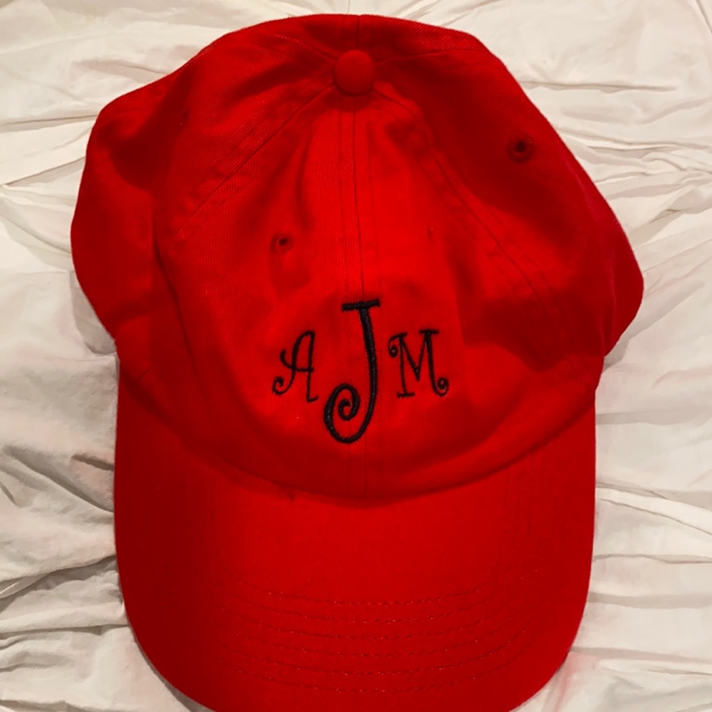 Monogrammed hat.  Never worn.  aJm